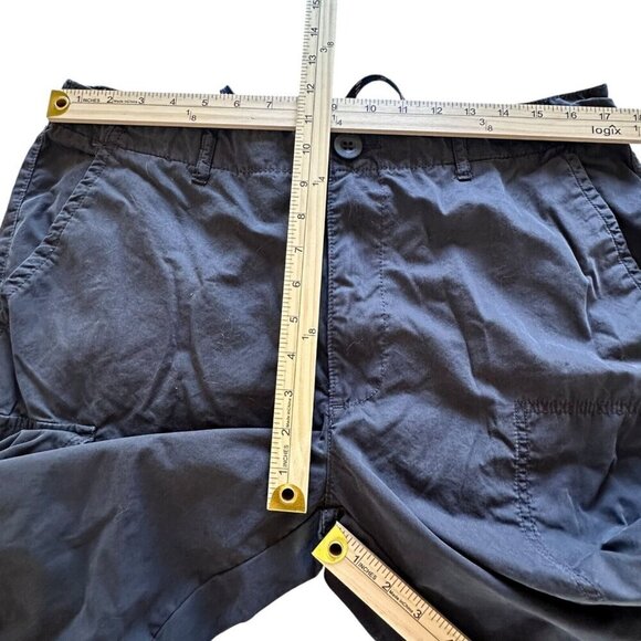 St Johns Bay Cargo Pants Women's Large gray fleece lined zip pocket - Picture 8 of 10